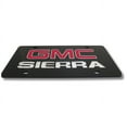 thumbnail image 2 of GMC Sierra Mirror Acrylic Premium ABS Black License Plate Official Licensed, 2 of 4