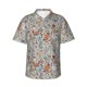 thumbnail image 1 of Balery Funny Chicken Camisas hawaianas de manga corta para hombre, camisas playeras de corte holgado, camisas de vacaciones con botones,Small, 1 of 7