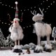 thumbnail image 2 of Muñeco grande de Papá Noel y alce, muñeco de pie con luces, adorno navideño para el hogar, decoraciones de Feliz Navidad, regalos de Año Nuevo, 2 of 4