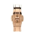 thumbnail image 2 of Correa de reloj Bling Bling Con cierre desplegable de doble botón de aleación de Acero Color rosa, 2 of 12