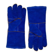 GJX Welding Gloves - Heat/Fire Resistant, Perfect for Gardening/Tig Weld/Beekeeping/BBQ - 14 inches