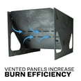 thumbnail image 5 of US Stove US19VP Portable Collapsible Rectangular Fire Pit, 5 of 8
