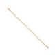 thumbnail image 3 of Pulsera Esclava Ametrinaa Figaro 3x1 3mm Unisex 19cm Oro Italiano Hueco 10k, 3 of 5
