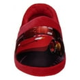 thumbnail image 5 of Disney Cars' Toddler Boys Nylex Fabric Slippers Featuring Lightning McQueen - Red, 5-6, 5 of 9
