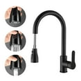 thumbnail image 1 of Stainless Steel Kitchen Faucet, Single Hole Pull Out Spout Kitchen Sink Mixer Tap, Cold Hot Dual Purpose Splash Proof Faucet ,Versatile Features, 1 of 7