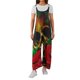 thumbnail image 1 of Txlixc Tirantes impresos de Halloween para mujeres, overoles holgados de cuello en u Txlixc moda, 1 of 9