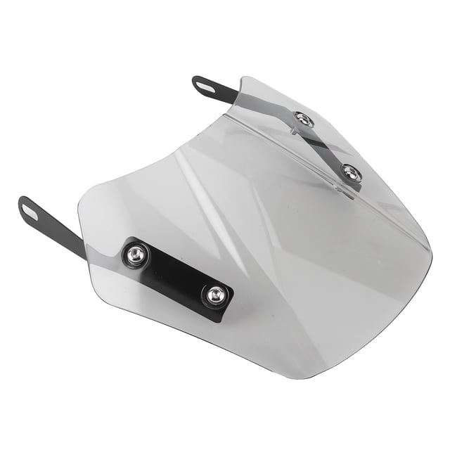 Parabrisas de Motocicleta, Parabrisas Universal de Motocicleta, Pantalla Deflectora de Viento, Parabrisas de Motocictleta Con Soporte de Montaje para Montaje de Moticleta de 5 A