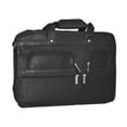 thumbnail image 1 of David King & Co 180B Expandable Laptop Bag- Black, 1 of 3