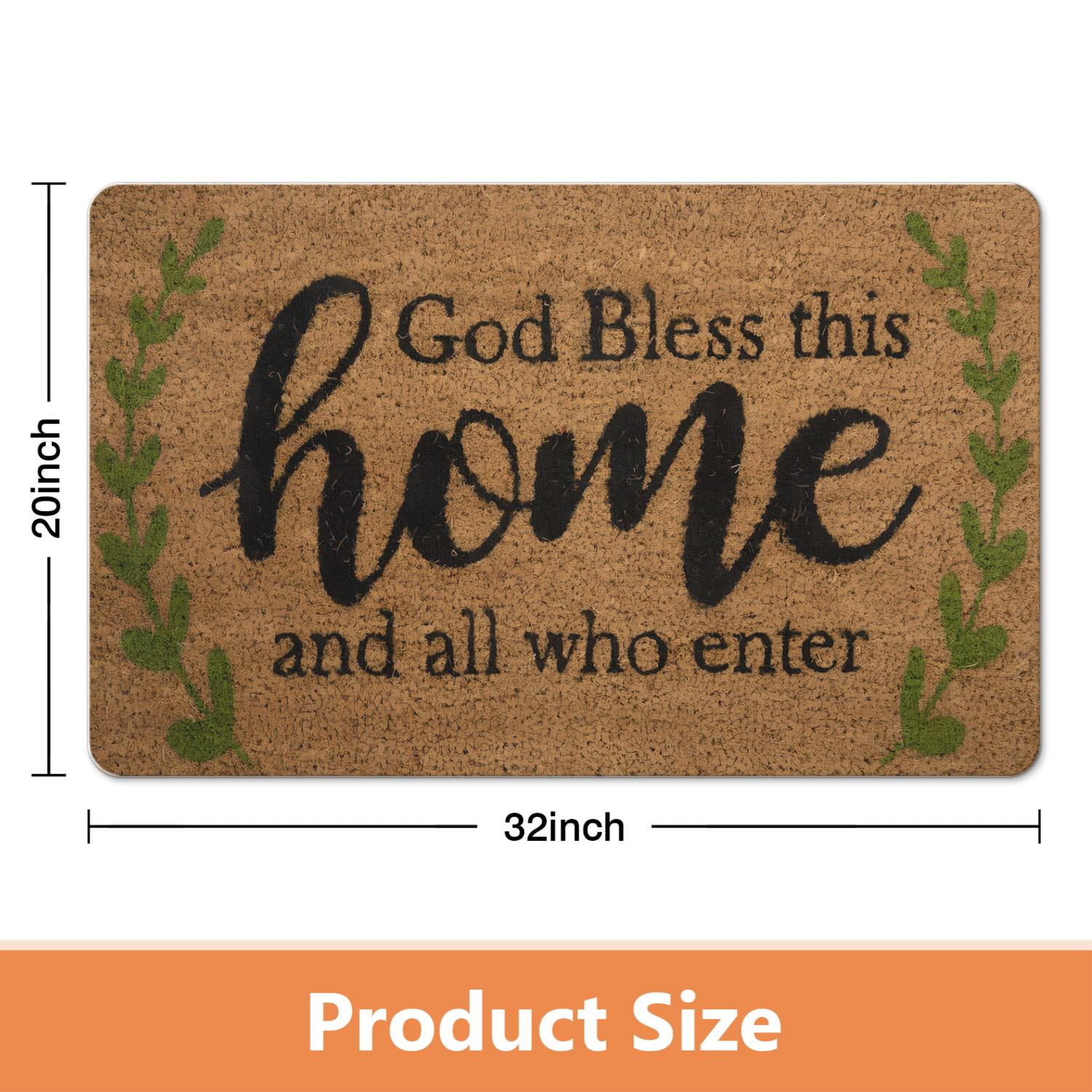 Ultra-Comfort 20x32 inch Bath Mat – Super Absorbent, Quick-Drying, Non-Slip Rubber Bottom – Easy to Clean Bathroom Rug – A Perfect Floor Mat for Living Room