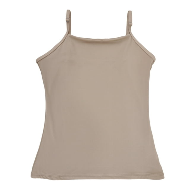 Camiseta Carnival para Mujer con Tirantes Ajustables sin Mangas Beige Talla G