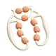 thumbnail image 1 of Masajeador de piernas con rodillo muscular de 9 ruedas, multifuncional, circular, con abrazadera para piernas. Naranja, 1 of 9