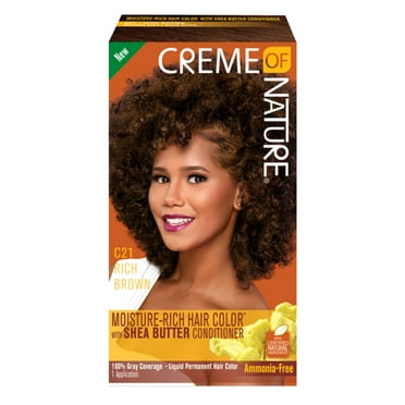 Creme Of Nature Color C21 Rich Brown Kit (Pack of 2)