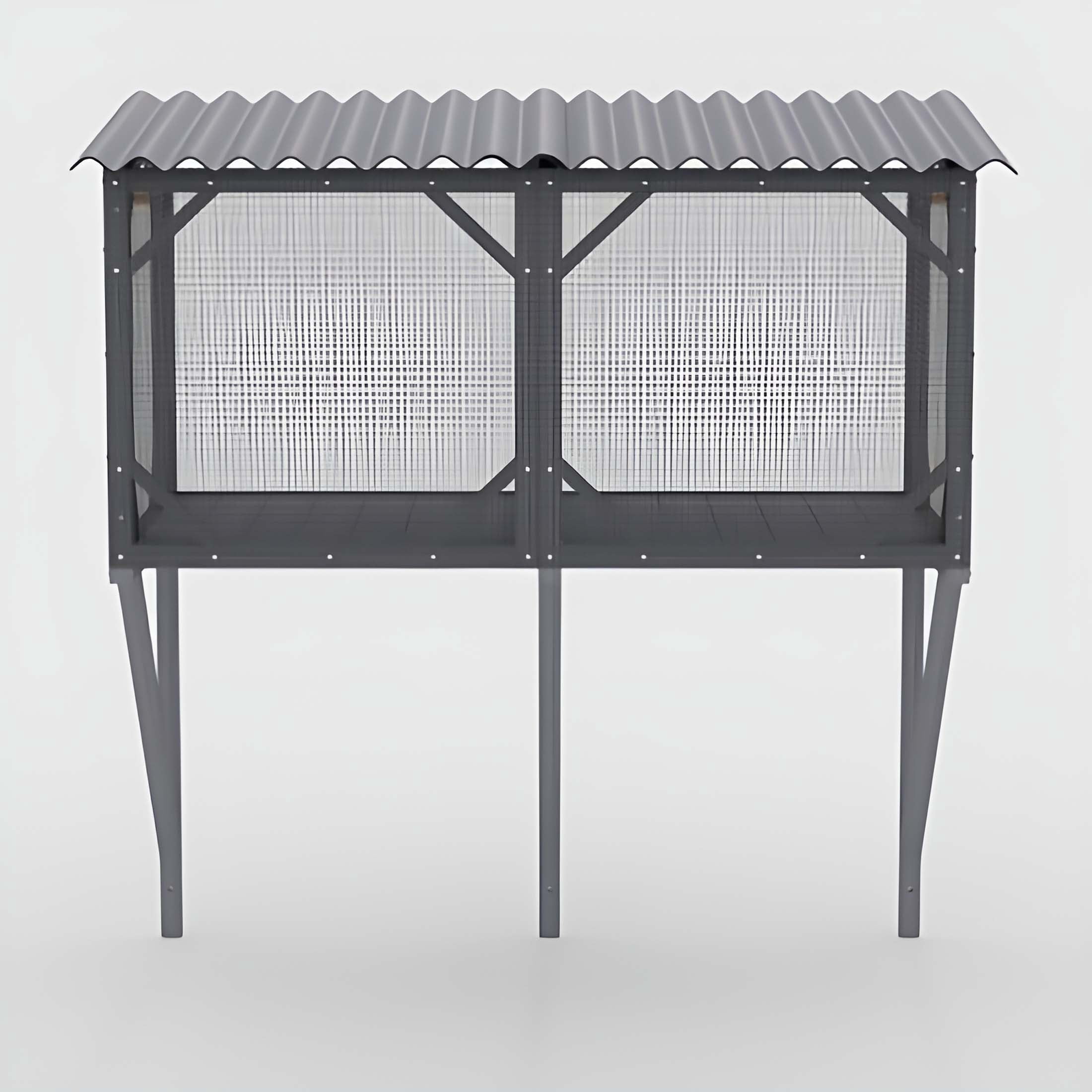 AuraLane 43.3" Cat Window Box,Catio Outdoor Cat Enclosure for Sunbathing,Napping & Viewing,Window Perch for Large Cats