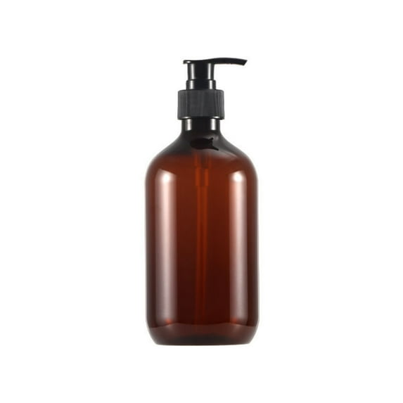 17oz Pump Bottle, Shampoo Bottles with Pump, Refillable Plastic Soap Dispenser Pump Bottle for Shampoo Conditioner, Shampoo Lotion Body Wash,Include Label