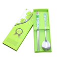 thumbnail image 2 of 2Pcs Portable Metal Tableware Outdoor Picnic Camping Cutlery Chopsticks Spoon, 2 of 10