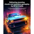 thumbnail image 2 of Displayport Cable 2.1, 16K DP 2.0 Cable [16K@60Hz, 8K@120Hz, 4K@240Hz 165Hz 144Hz] Support 54Gbps, HDCP DSC 1.2a, HDR10 FreeSync G-Sync for 3090 Graphics PC 3.3FT/6.6FT/10FT/16FT, 2 of 12