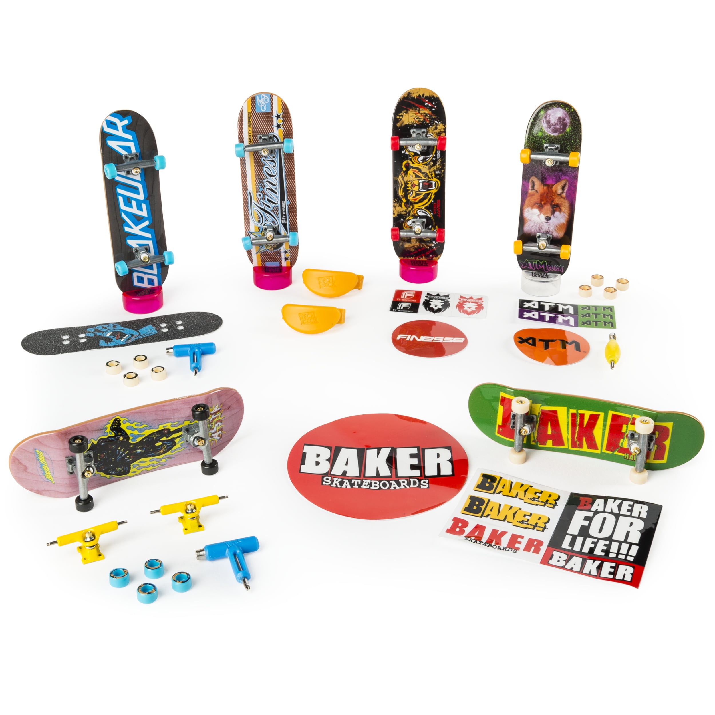 SKATE DE DEDO TECH DECK 96MM FINGERBOARD MULTIKIDS BR263 SORT