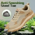 thumbnail image 2 of Steel Toe Shoes for Men Women Non Slip Work Shoes Lightweight Work Boots for Men Comfortable Safety Shoes Indestructible Steel Toe Shoes Industrial Construction Steel Toe Boots for Men, 2 of 13