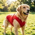thumbnail image 3 of Sleeveless Dog Tank Top Soft Breathable Cotton Pet Vest Pullover Summer Clothes for Small Medium Large Dogs Cats Multiple Colors Available, 3 of 4