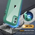 thumbnail image 4 of Funda de teléfono Miracase Glass Series para iPhone 11, color verde claro, 4 of 6