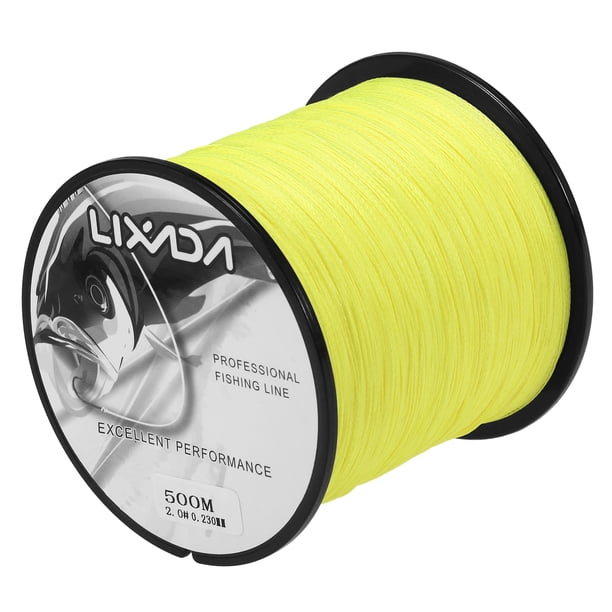 Lixada 500m línea de pesca trenzada 4 hebras multifilamento PE pesca
