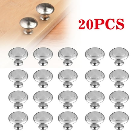 40 20 Pack Kitchen Cabinet Heavy Pull Knobs Brushed Nickel Cabinet