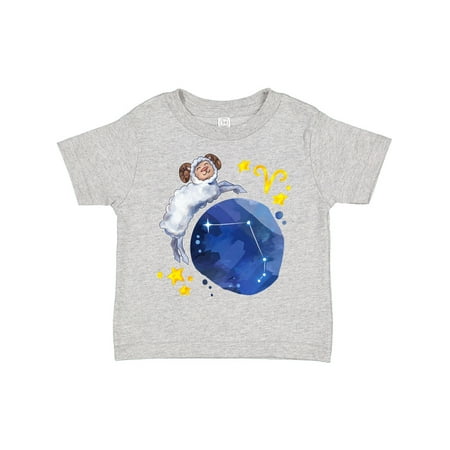 

Inktastic Aries Constellation Zodiac Sign Illustration Gift Toddler Boy or Toddler Girl T-Shirt