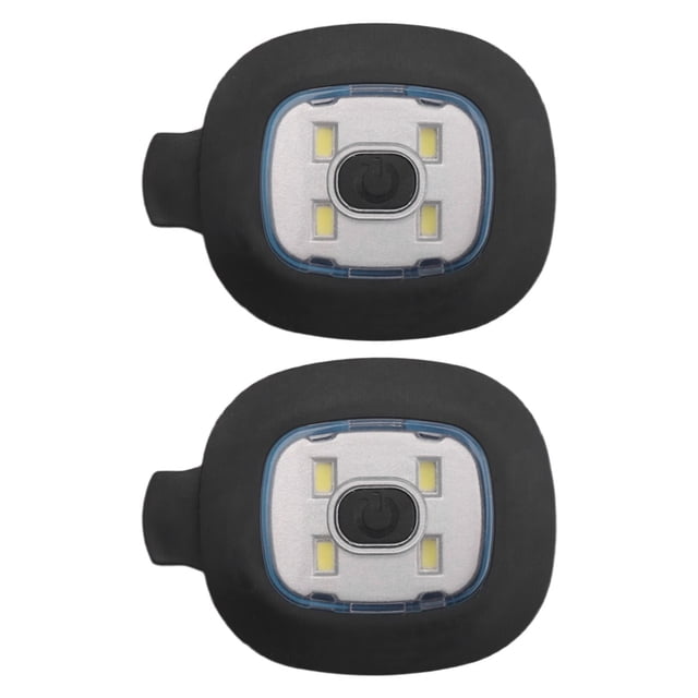 2 Piezas de Luz Recargable USB para Gorro LED, Cabeza Reemplazable Sombrero DIY Hombres y Mujeres