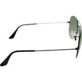 thumbnail image 2 of Ray-Ban RB3025 Aviator Large Metal Sunglasses - Size - 55 (Crystal Green Polarized), 2 of 3