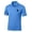 Blue Lake, variant on Trenz Shirt Company Bigfoot Golf Funny Embroidered Golf Polo American Flag Sleeve-Grey Concrete-Large