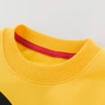 thumbnail image 4 of PMVFHDE Chandails Graphiques Chandails à Manches Longues pour Garçons Tout-Petits Chandail de Sport Dinosaure Chandail Col Rond Jaune 130, 4 of 6