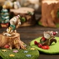 thumbnail image 4 of Figurine Miniature en Résine 1PC Mini Figurines de Noël Statue de Cerf Santa Claus Craft, 4 of 9