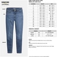 thumbnail image 4 of Signature by Levi Strauss & Co Women's Modern Straight Jeans, Angel Island, 16 Plus Long, 4 of 4