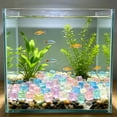 thumbnail image 6 of Glow in The Dark Square Aquarium Decor - Luminous Rocks & Pebbles, Fluorescent Fish Tank Decor, DIY Landscaping Stones for Aquascape, Pathway & Yard Decor, 6 of 6