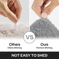 thumbnail image 2 of GYTF Bathroom Rugs,16''x24'',Gray, Non Slip Small Bathroom Rug Bath Mats for Bathroom,Machine Wash Dry Carpet Mat for Tub,Extra Soft and Absorbent,Thick Matts for Bathroom Floor & Sink, 2 of 8