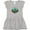 AC-Heather Grey, variant on Inktastic Spaceship Funny Alien Outer Space Girls Toddler Dress