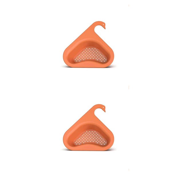 Escurridor para fregadero de cocina Injueey colador triangular portátil forma de animal Amarillo