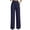 Navy, variant on Wide Leg Dress Pants Women High Waistted Work Business Palazzo Pants Casual Pull on Slcaks with Pockets S-3XL Navy