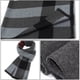 thumbnail image 5 of Bufanda con flecos a cuadros Bufanda larga de algodón suave para hombre, 5 of 5