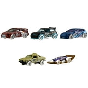 Hot Wheels 2023 Holiday/Winter Collection - Complete Set of All 5 Cars ~ Lancer, Mini Cooper, Subaru WRX, Subaru Brat and Carbonator