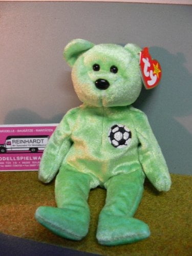 kicks the bear beanie baby