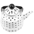 thumbnail image 4 of Enamel Tea Kettle Tea Use Simple and Generous White 17X16X8CM 1 Piece, 4 of 4