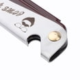 thumbnail image 3 of Peine de Barba para Hombre perfecl Plegable de acero Inoxidable Tamaño de Bolsillo marrón, 3 of 8