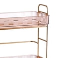 thumbnail image 7 of Bathroom Organizer, 2 Tiers, Large Capacity for Countertop , Orange, 7 of 7