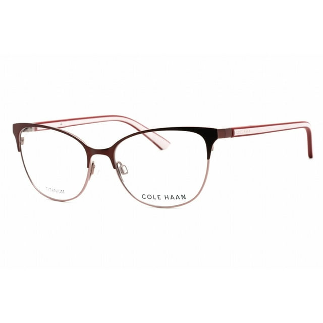 Cole Haan CH5040 604 Men's Burgundy Rectangular Frame Eyeglasses