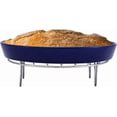 thumbnail image 2 of Oven Rack 25 CM - Round Stainless Steel - 5 cm high - Microwave Oven Rack - Cooking Utensils - Universal Oven Rack, 2 of 5