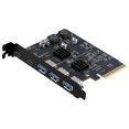 thumbnail image 1 of USB3.2 Expansion Card GEN2 10Gbps PCI-E 4X Adapter Card Portable TYPE-C Type-A Dual Chip Board,A, 1 of 5