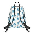 thumbnail image 2 of Naloa Cartoon Poodle Dog Print Lightweight DayBackpack Suitable for school, work, shopping, travel, etc., 2 of 5