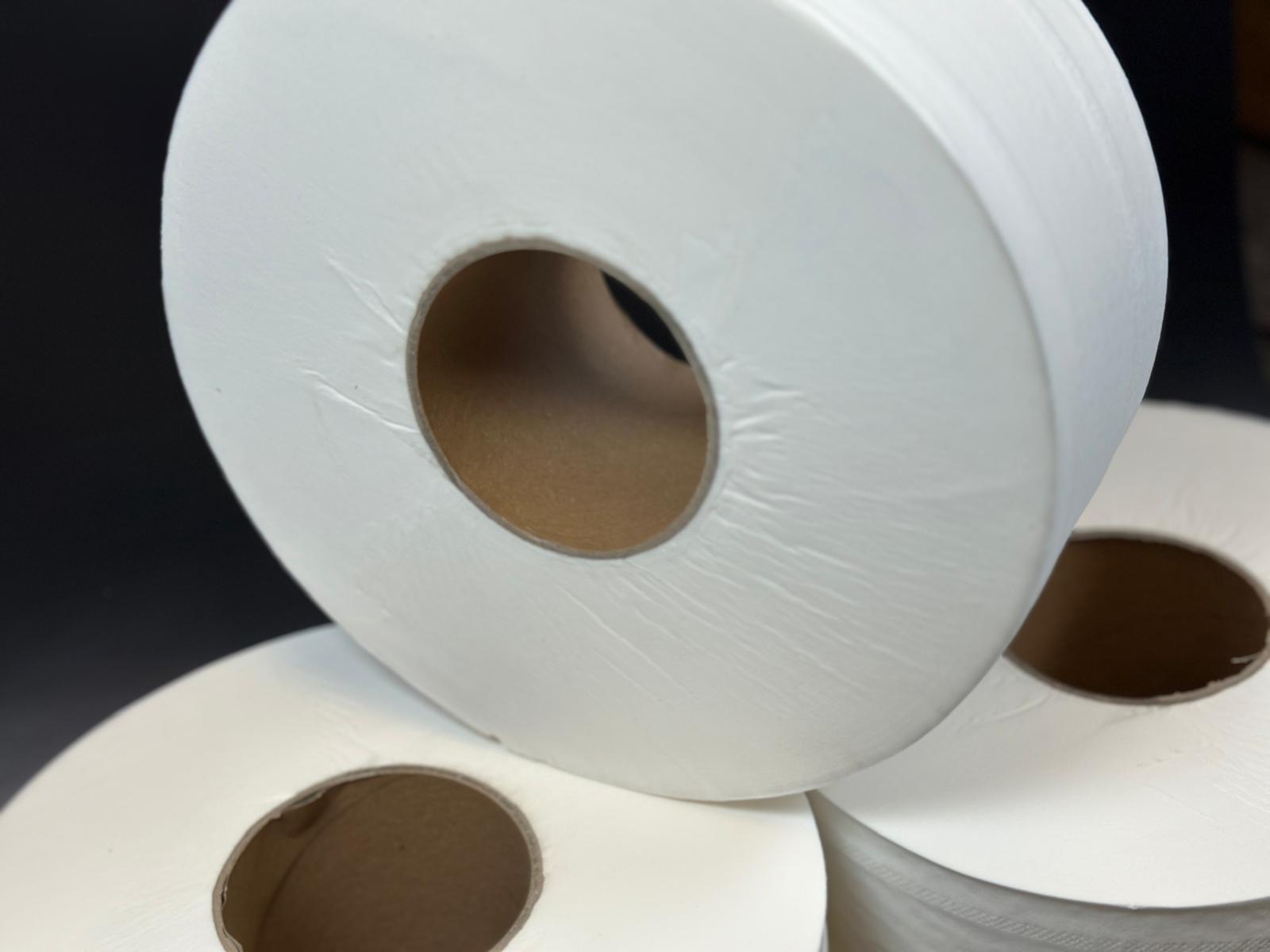 Jumbo Toilet Paper 12 Rolls (820 Ft Each )