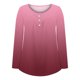 thumbnail image 5 of Camiseta informal para mujer, blusa estampada de manga larga con cuello redondo y fruncido Fridja  fjkfkj2181, 5 of 6